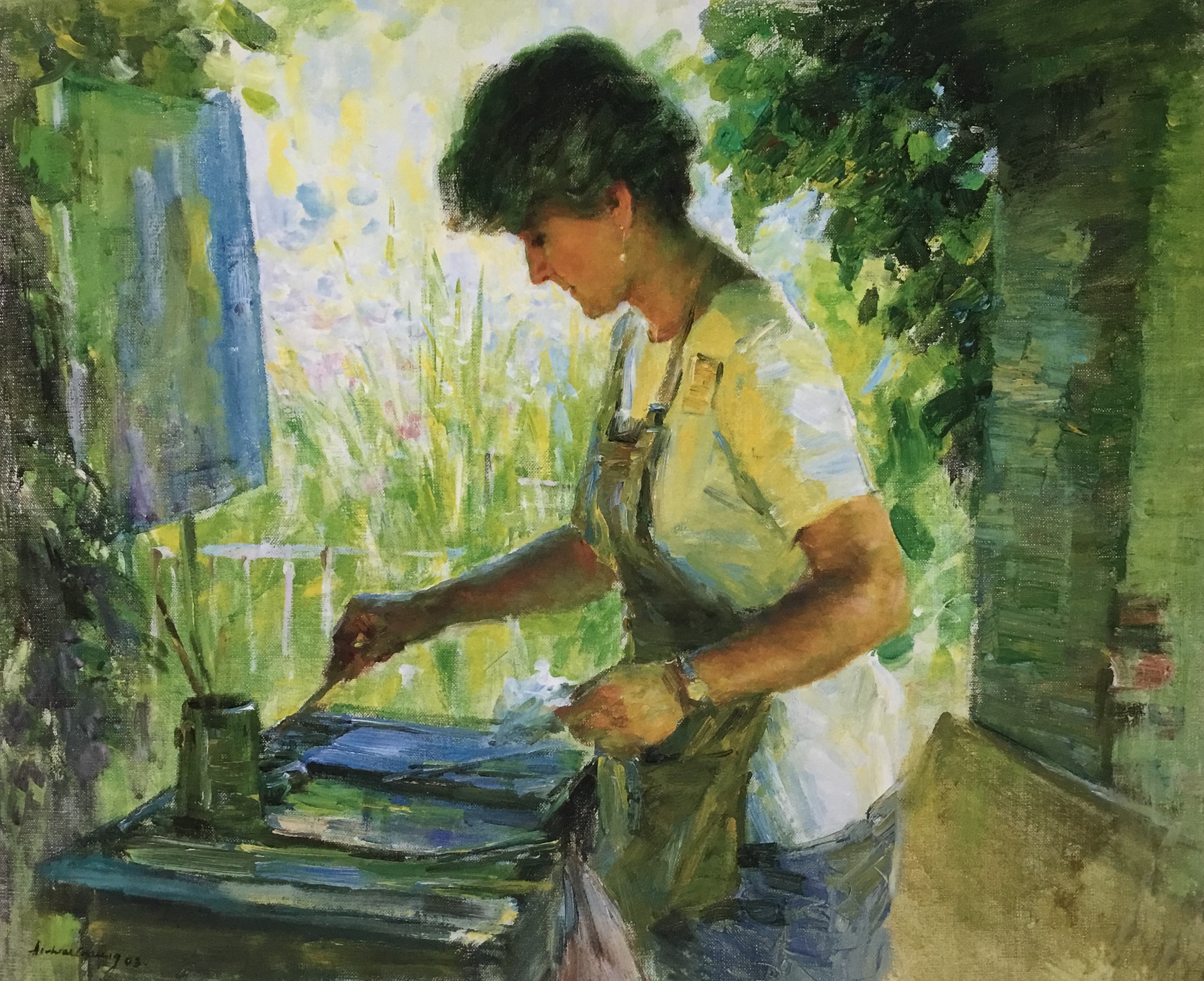 Lady Painter