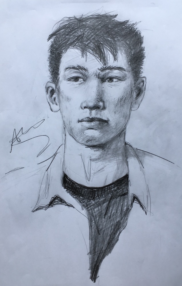 Quick Sketch of a Student