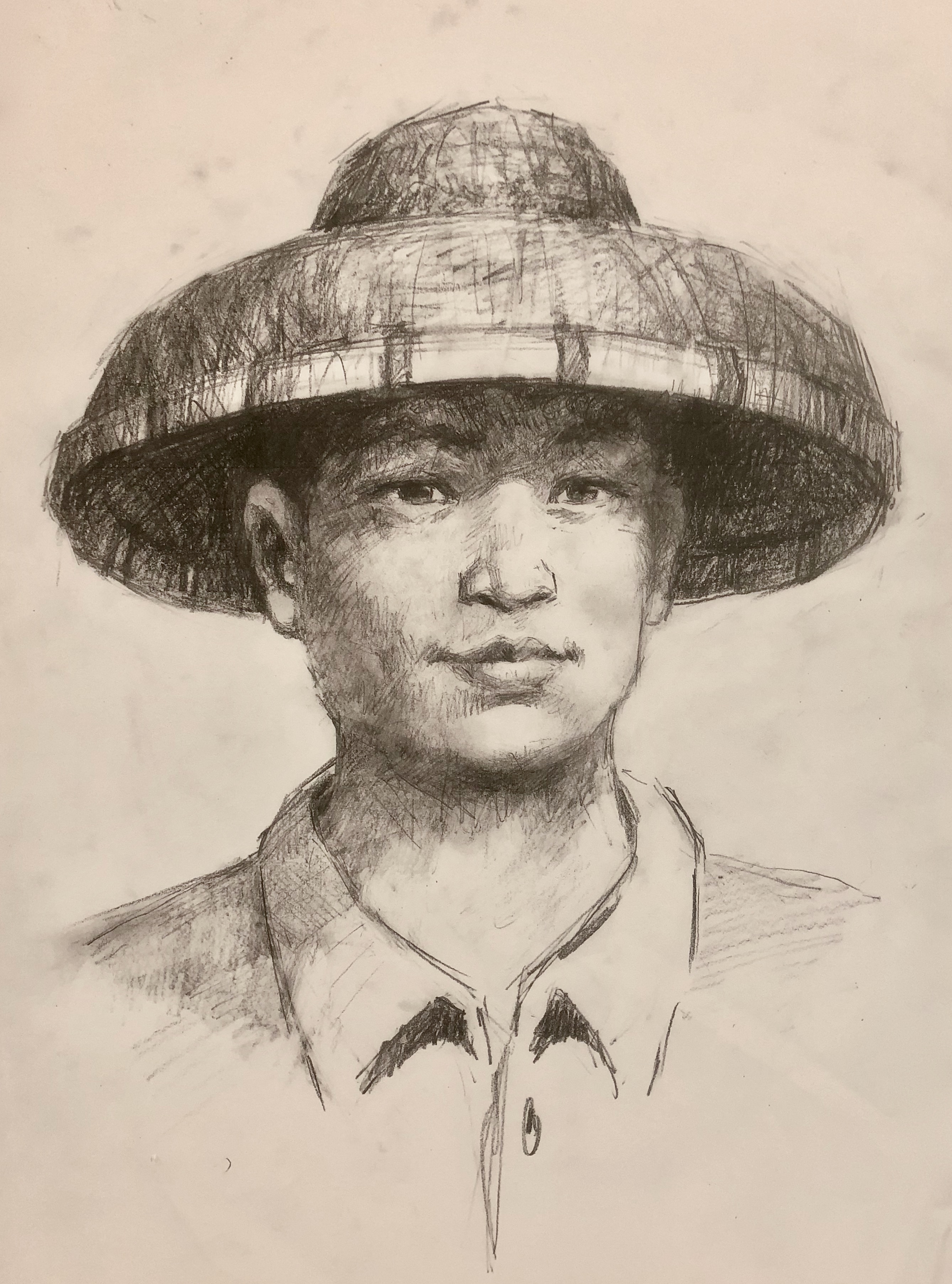 Sketch of a Fisherman
