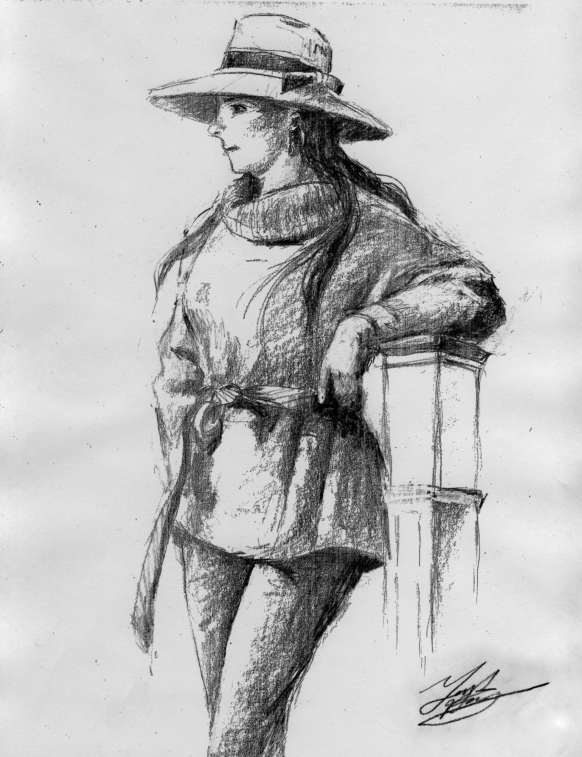 Sketch of a Lady